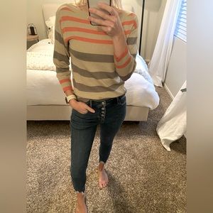 Striped sweater top